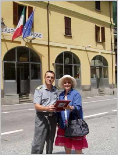 Gino Marengo, near the Swiss border