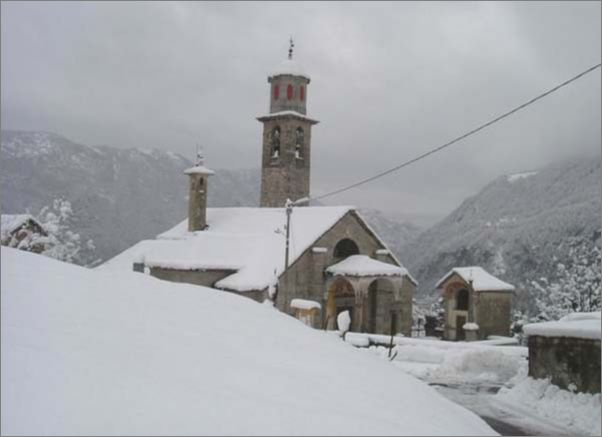 The church in Trasquera